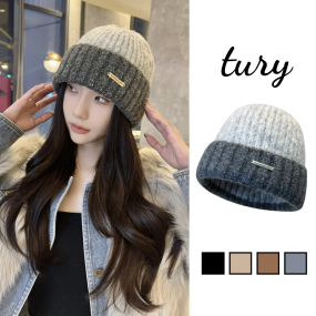 Nón Len Unisex, Mũ Len Giữ Ấm Phối Màu Đính Tag Wanxiscarf  Phong Cách Hàn Quốc Thời Trang Thu Đông - Tury - Mã NL028