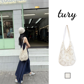 Túi lưới dệt đi biển Vintage - TC054