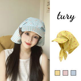 Mũ Lưỡi Trai (Nón Kết) Unisex Cột Nơ Sọc - MLT064 