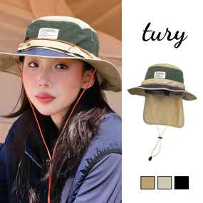 Mũ Che Nắng Cao Bồi có dây và bảo vệ sau gáy - NV077 