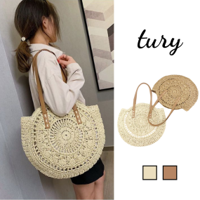 Túi Cói Xách Tay Kẹp Nách Thời Trang Mùa Hè - Mã TC049