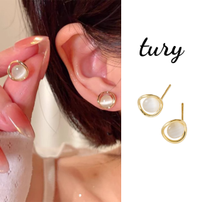  Bông Tai Nữ, Khuyên Tai Mạ Bạc Nhiều Mẫu Sang Trọng Xinh Xắn Phong Cách Hàn Quốc 