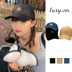 Mũ lưỡi trai unisex, Nón kết đứng form chất cotton thêu chữ SINCE 1987 ON TOUR đơn giản thời trang Hàn - TURYVN - VN019